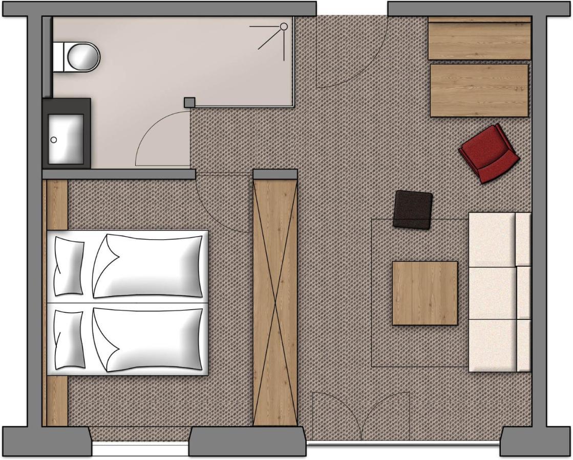 Helds Vitalhotel Ruhpolding Rom bilde